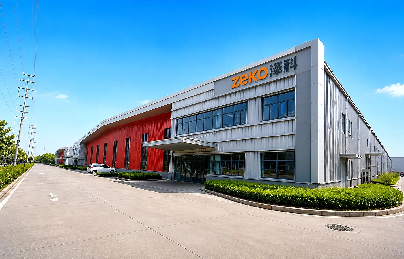 ZEKO food machinery factory in Shandong China